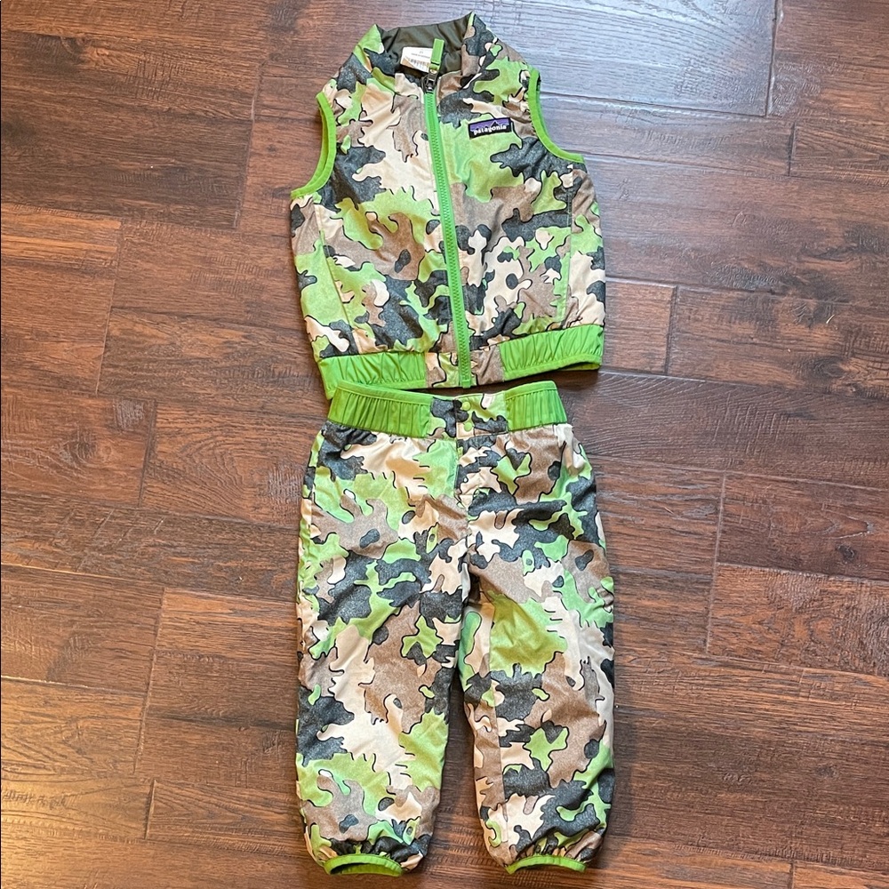 Patagonia Puff Vest/Pants- Reversible